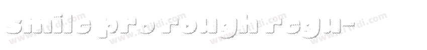 smile pro rough regu字体转换